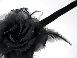 Artificial Black Flowers